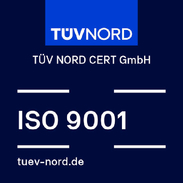 TÜV NORD ISO 9001 Quality Certificate Icon Škamp